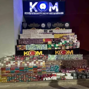 Adanada Gumruk Kacagi Sigara Operasyonu 3 Milyon TL Degerinde Malzeme