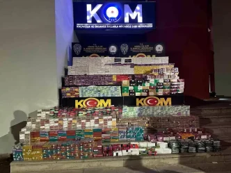 Adanada Gumruk Kacagi Sigara Operasyonu 3 Milyon TL Degerinde Malzeme