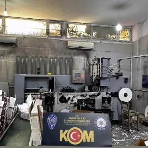 Adanada Kacak Makaron Uretimi Operasyonu