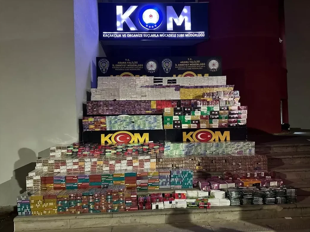 Adanada Kacak Sigara ve Tutun Operasyonu 1 Gozalti