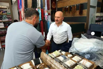 Adiyaman Valisi Ticaret Merkezini Ziyaret Etti