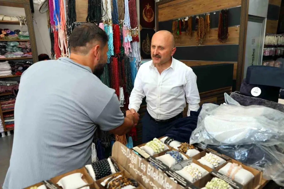 Adiyaman Valisi Ticaret Merkezini Ziyaret Etti