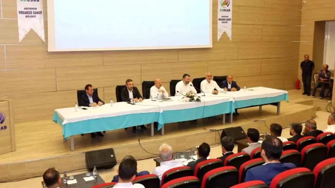 Adiyamanda Sanayicilerle Yatirim Toplantisi Haberler