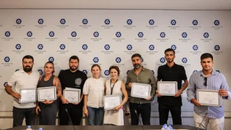 Akkuyu Nukleer Guc Santralinde Dil Egitimi Sertifika Toreni Duzenlendi