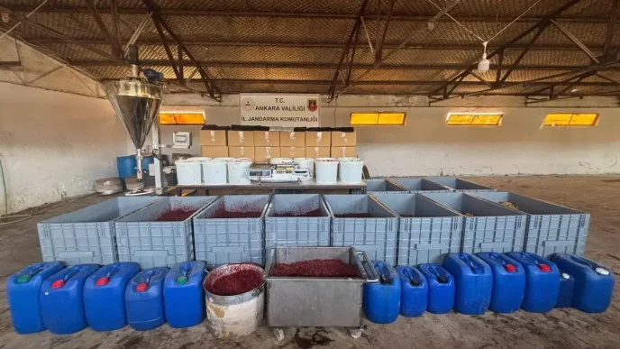 Ankarada Kacakcilik Operasyonu 4 Bin 575 Kilogram Nargile Tutunu Ele