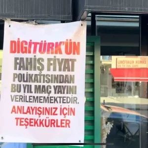 Ankarada Restoranlar Digiturk Zamlarini Protesto Ediyor