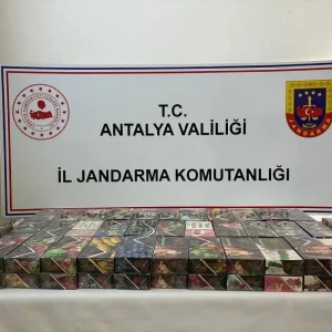 Antalyada Kacak Nargile Tutunu Operasyonu 22 Kilo Ele Gecirildi