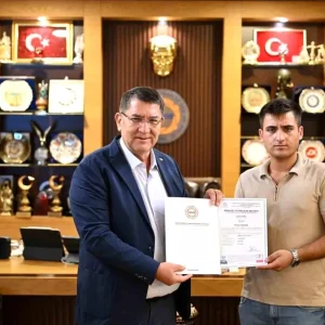 Antalyada Mesleki Yeterlilikte Tarihi Adim Ilk Sihhi Tesisatci Sertifikalari Verildi