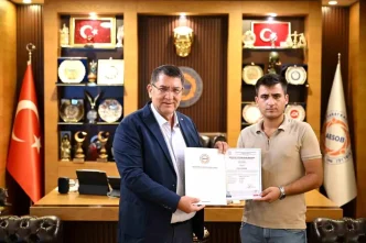 Antalyada Mesleki Yeterlilikte Tarihi Adim Ilk Sihhi Tesisatci Sertifikalari Verildi