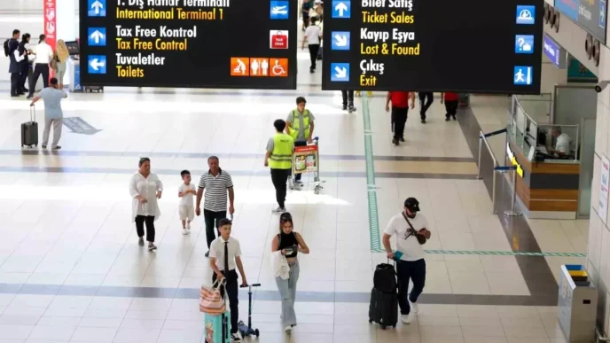Antalyada Turizmde Gunluk Ziyaretci Rekoru Kirildi