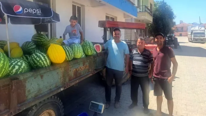 Ata Tohumu ile Uretim Sarigolde Karpuz ve Kavun Mahalle Mahalle