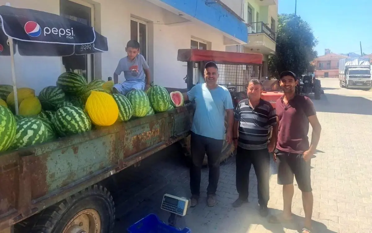Ata Tohumu ile Uretim Sarigolde Karpuz ve Kavun Mahalle Mahalle