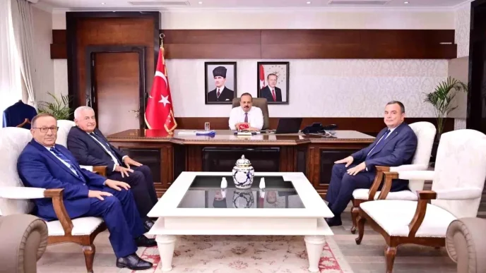 Aydin Ticaret Borsasi Vali Canbolati Kuru Incir Toreni Icin Ziyaret