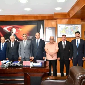 Aydin Ticaret Borsasindan Tarim Muduru Ayhan Temize Ziyaret