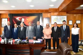 Aydin Ticaret Borsasindan Tarim Muduru Ayhan Temize Ziyaret