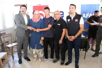 Ayvacikta Depremzedelere Yeni Konutlar Teslim Edildi
