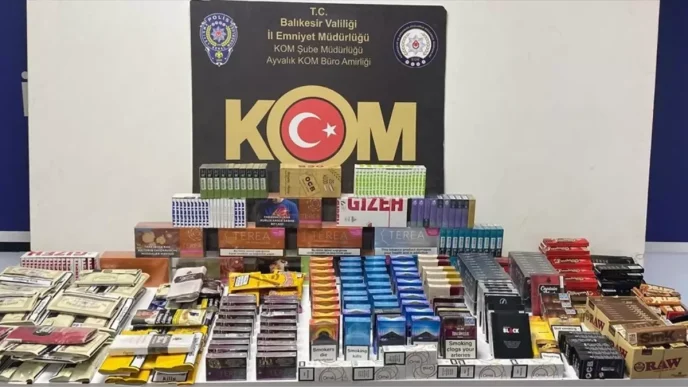Ayvalikta Kacakcilik Operasyonu 1 Gozalti
