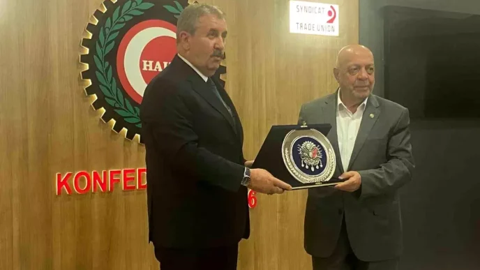 BBP Baskani Desticiden HAK ISe ziyaret
