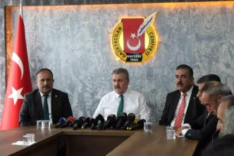 BBP Genel Baskani Desticiden Trumpin Gumruk Vergisine Tepki