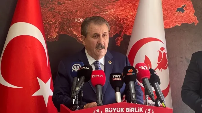 BBP Lideri Desticiden Memur Zamlari Icin Oneri