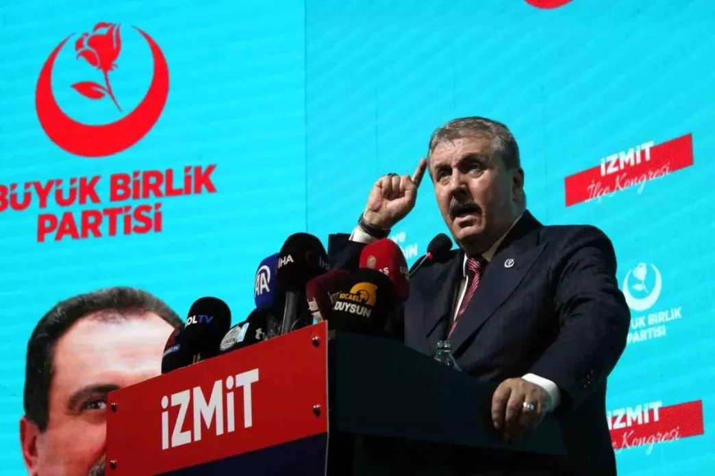 BBP lideri Destici Islam Isbirligi Teskilati yardimlarla harekete gecmeli Israil
