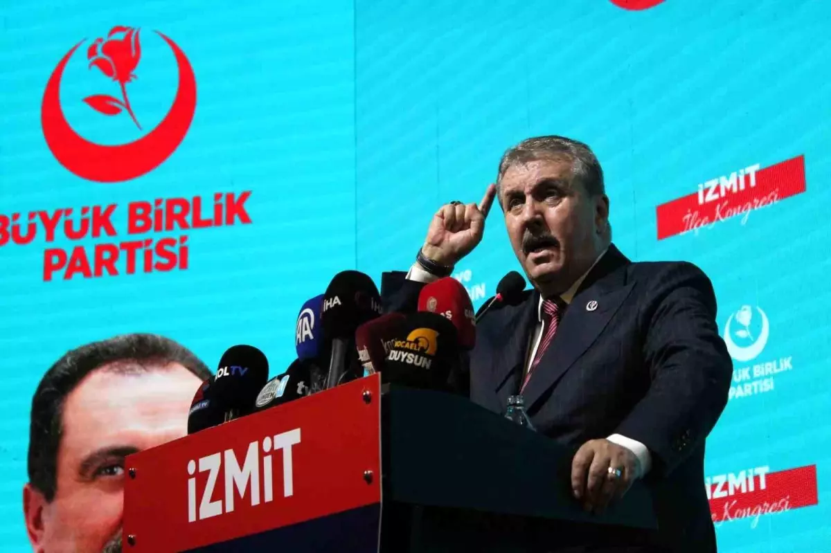 BBP lideri Destici Islam Isbirligi Teskilati yardimlarla harekete gecmeli Israil