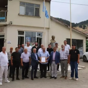 BESOB Baskani Yangin Magdurlarini Ziyaret Etti