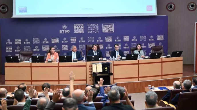BTSO Agustos Meclis Toplantisi Suriyede Yeniden Yapilanma ve Ekonomik Firsatlar