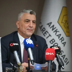 Bakan Bolat Ankara Ticaret Borsasini ziyaretinde konustu Aciklamasi