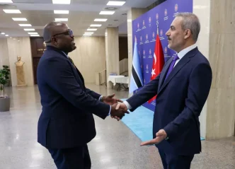 Bakan Fidandan Botsvana ile Is Birligi Vurgusu