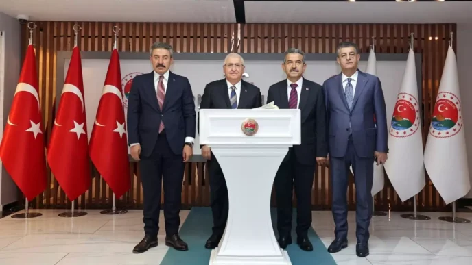 Bakan Guler Terorsuz Turkiye Turkiye Yuzyilinin en buyuk eseri olacak