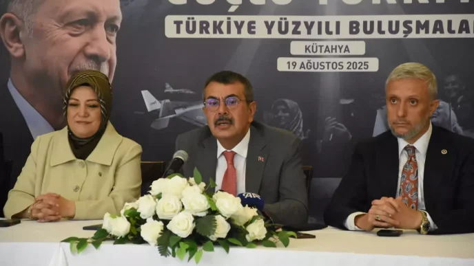 Bakan Tekin Insallah terorsuz bir Turkiyeyi hep beraber insa ederiz