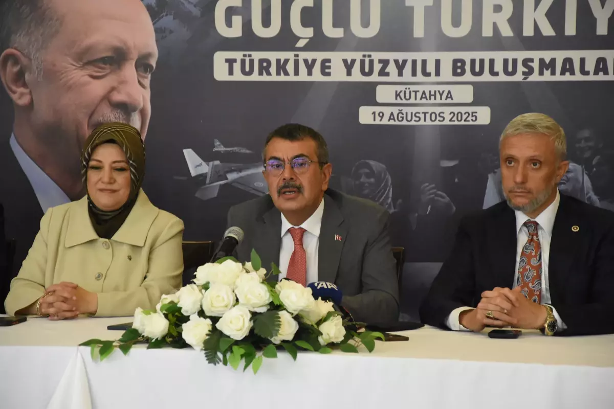 Bakan Tekin Insallah terorsuz bir Turkiyeyi hep beraber insa ederiz