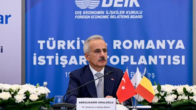 Bakan Uraloglu Romanyada Turkiye Romanya Yuvarlak Masa Toplantisina Katildi
