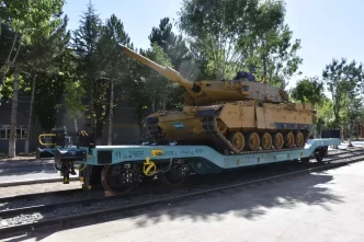 Bakan Uraloglu TURASASin urettigi vagonlar Silahli Kuvvetlerimizin gucune guc katacak