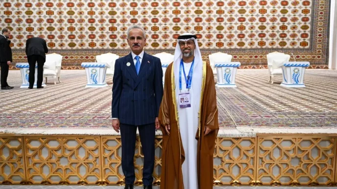 Bakan Uraloglu Turkmenistanda BM Konferansina Katildi