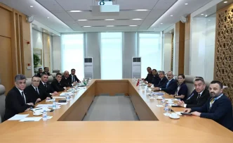 Bakan Uraloglu Turkmenistanda Ulastirma Isbirligi Icin Toplandi