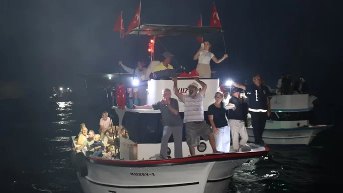 Balikcilar Yeni Av Sezonuna Coskuyla Basladi