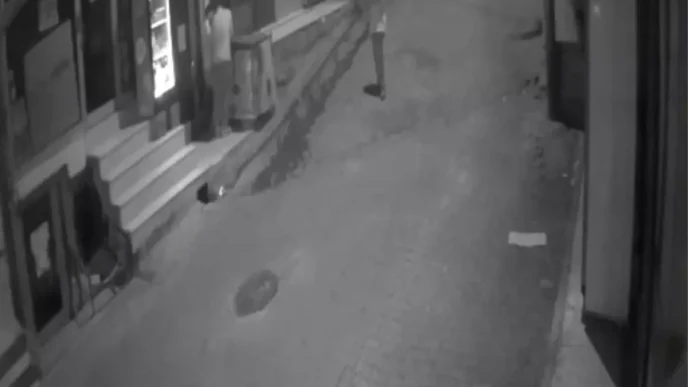 Batmanda Hirsizlar Dondurma Dolabini Kirarak Urun Caldi