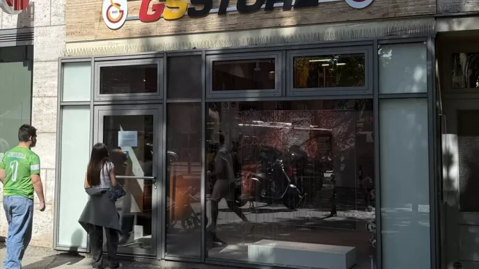 Berlinde Galatasarayin Resmi GS Storeu Acildi