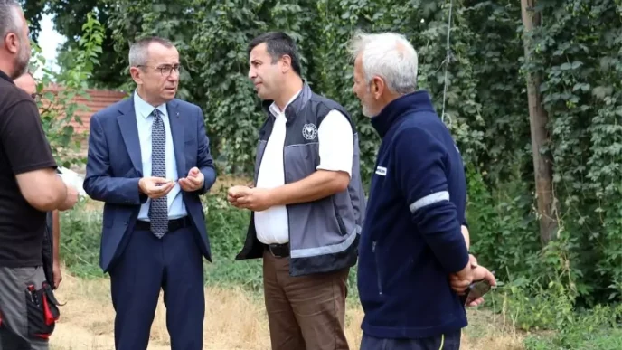 Bilecik Pazaryerinde Serbetci Otu Uretimi Incelendi