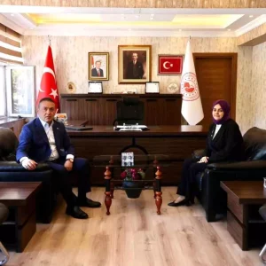 Bilecik Valisi Sozer Golpazari Kaymakami Kilici Ziyaret Etti