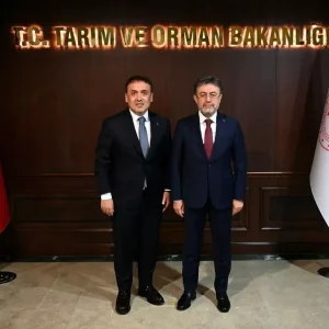 Bilecik Valisinden Tarim ve Orman Bakanina Ziyaret