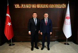 Bilecik Valisinden Tarim ve Orman Bakanina Ziyaret