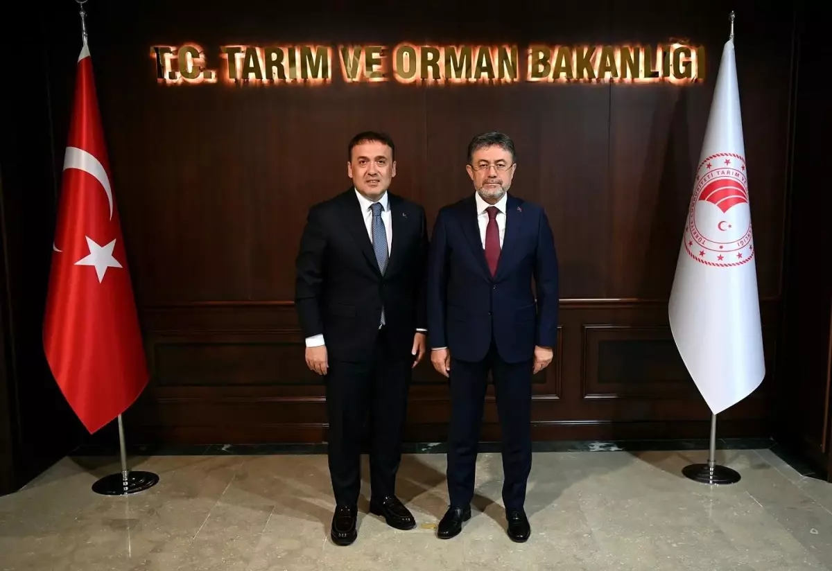 Bilecik Valisinden Tarim ve Orman Bakanina Ziyaret
