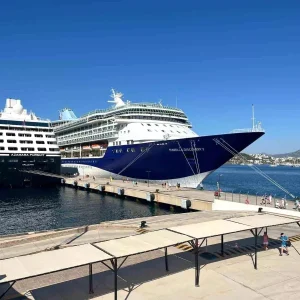Bodruma Iki Yolcu Gemisiyle 26 Bin Turist Geldi