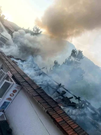Boluda Ekmek Firinda Yangin Cikti