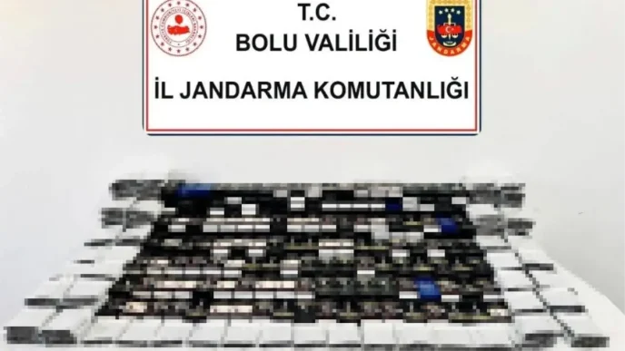 Boluda Sigara Kacakciligina Yonelik Operasyon Cok Sayida Kacak Malzeme Ele
