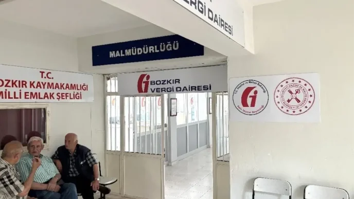 Bozkirda Vergi Dairesi Mudurlugu Acildi