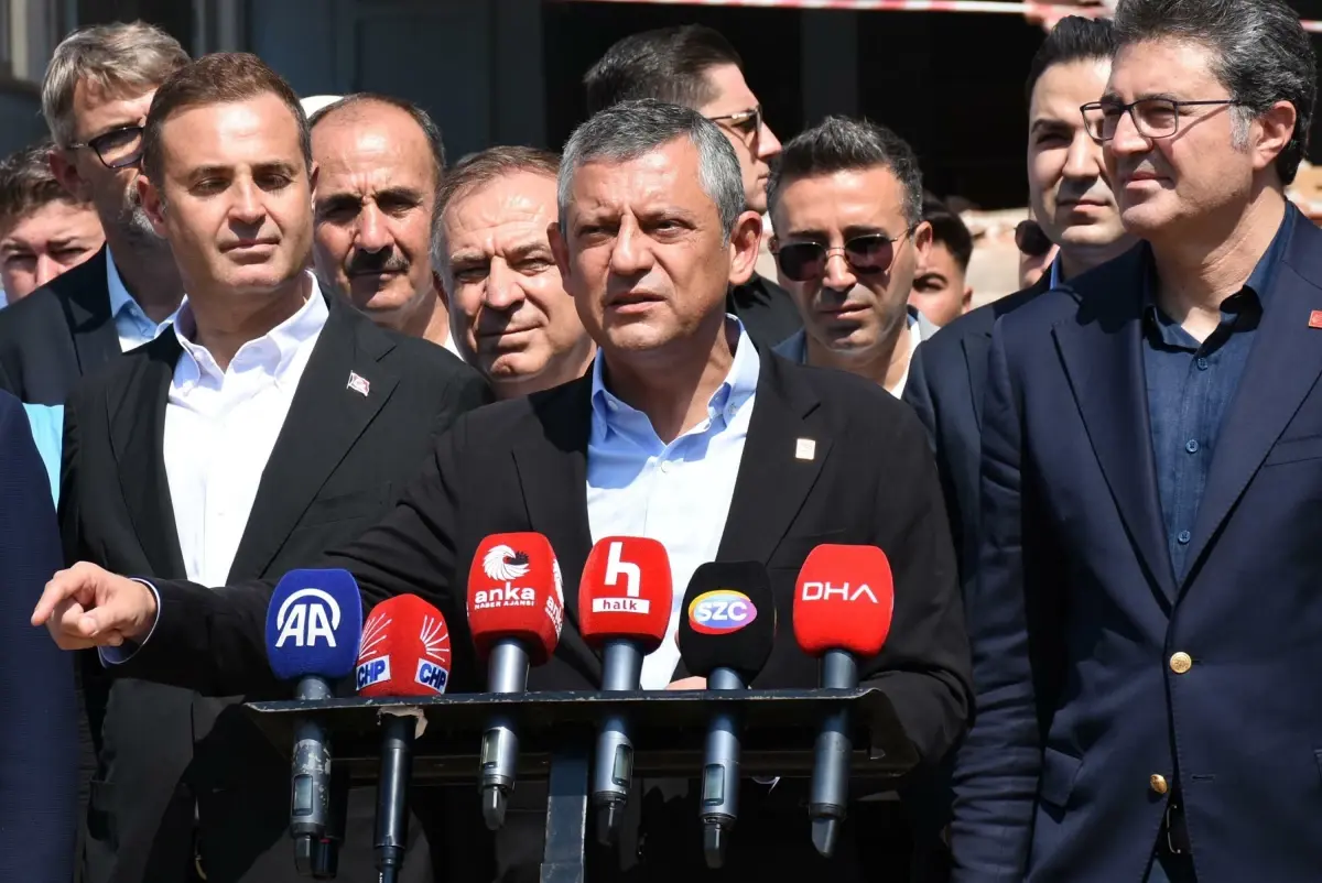 CHP Genel Baskani Ozgur Ozel Sindirginin Acilen Afet Bolgesi Ilan
